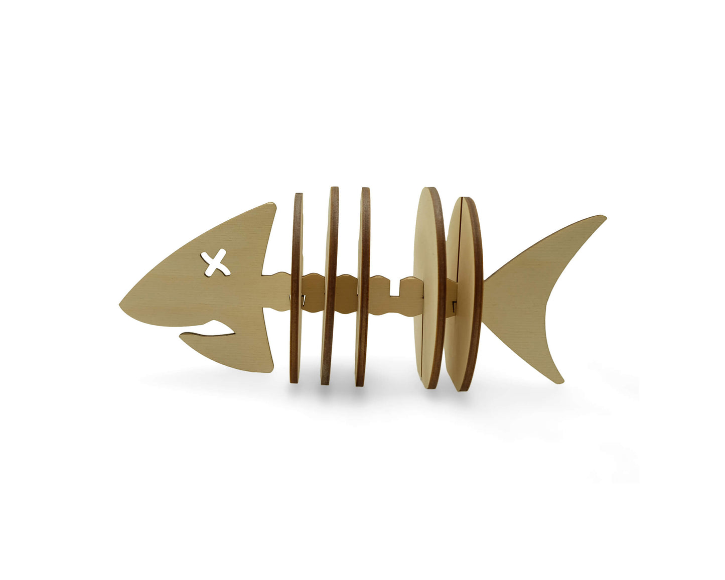 Fishbone Coaster Set DIY vector project file - (Direct Download)