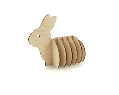 Bunny Coaster Set DIY vector project file - (Direct Download)